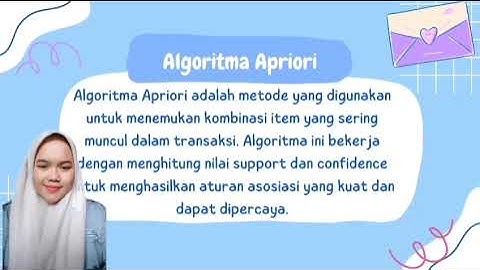 Tugas video presentasi Data Mining // Metode Asosiasi & Algoritma Apriori