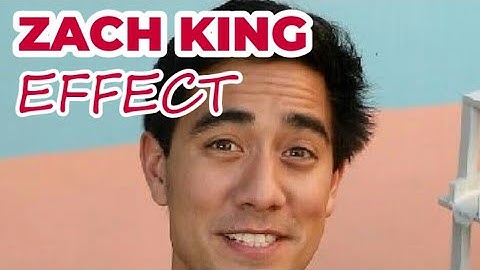 ZACH KING EFFECT 3 | STEP BY STEP | FILMORA 9 | JERS BERG