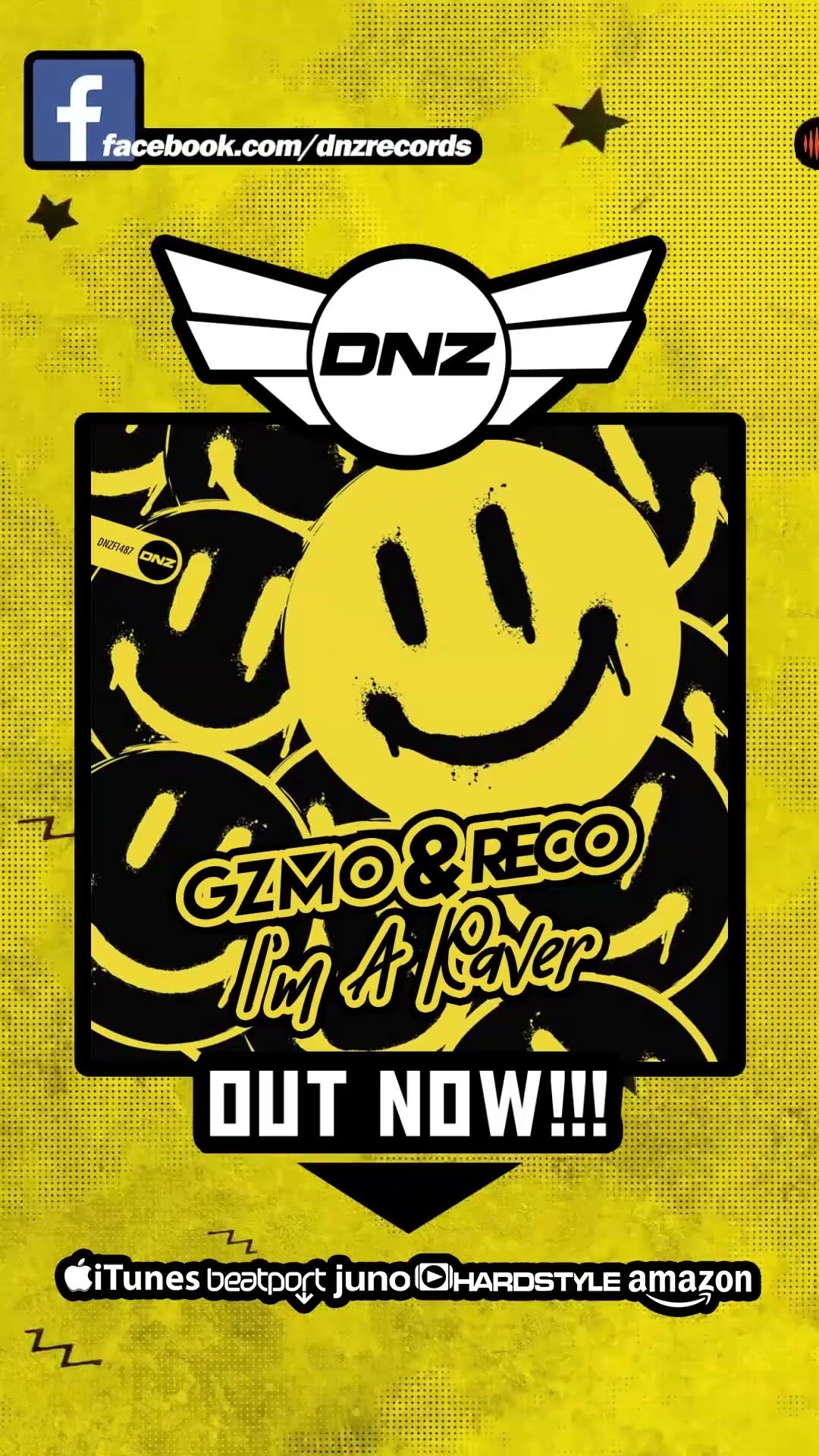 GZMO \u0026 RECO - IM A RAVER OUT NOW #bosh #music #shorts