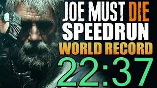 Resident Evil 7: End of Zoe NG Joe Must Die Speedrun In 22:37 (World Record)