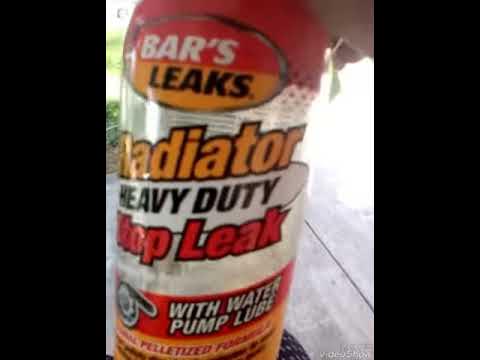 how to fix radiator leak stop leak Radiator stop leak works!!!! Bar's