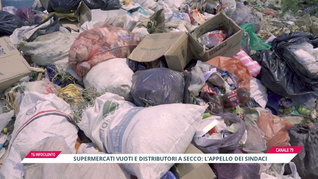 Supermercati vuoti e distributori a secco: l'appello dei sindaci