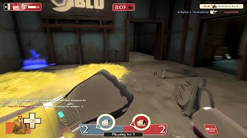 Team Fortress 2 TF2 Spy 1080p Double Stab Zap Compression Test HD