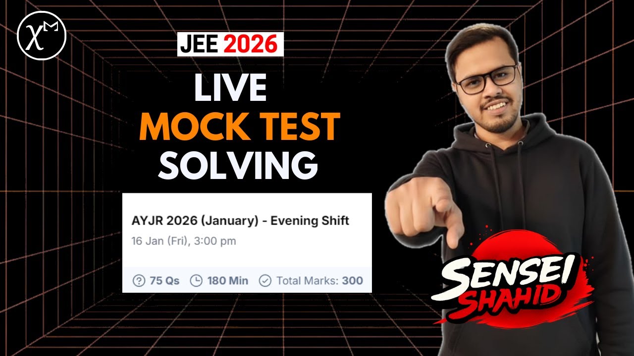 Live AYJR( Evening Shift) Mock Paper Solving