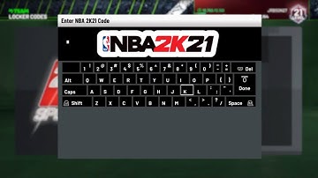 ACTIVE NBA 2K21 MY TEAM LOCKER CODES | 2K21 LOCKER CODES