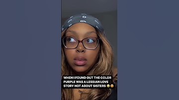 THE COLOR PURPLE IS A LOVE STORY 🤯🤯🤯🤯