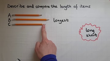 E1.8.2.  Functional Skills Maths Entry 1: Describe and make comparisons of length in words