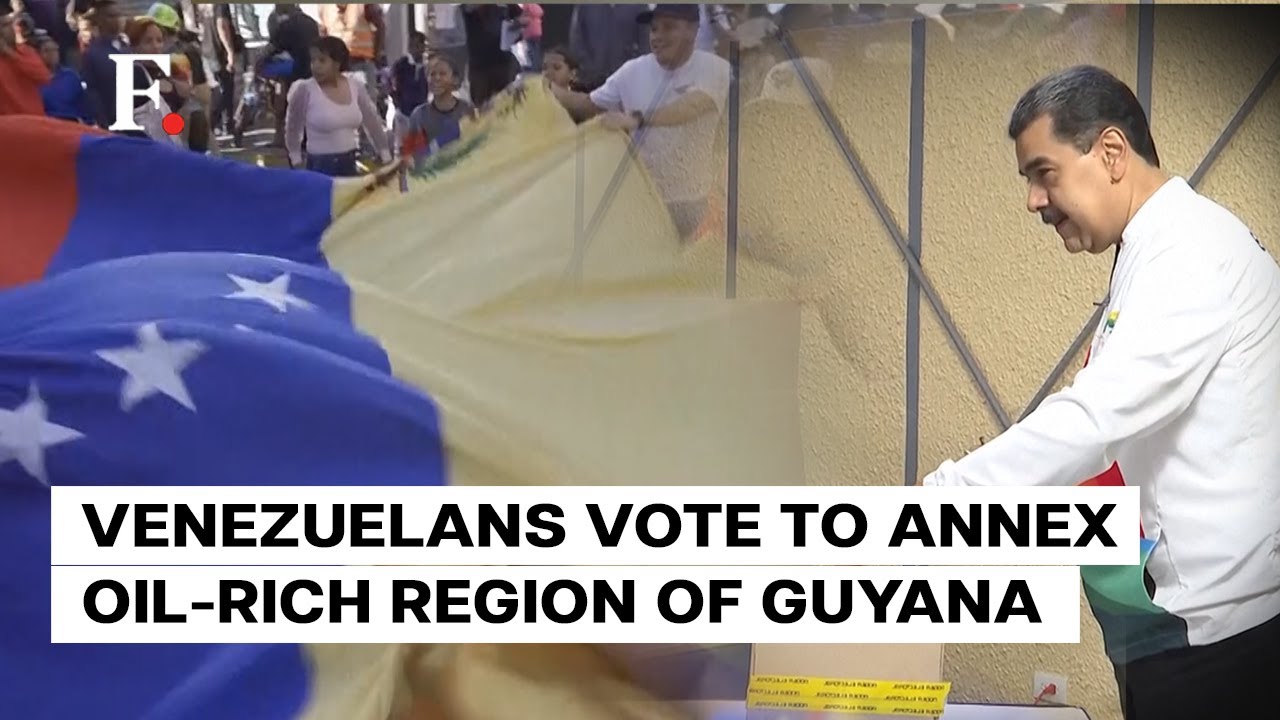 Venezuela 95 Voters Approve Claim on Guyana's OilRich Essequibo, Reject ICJ Ruling YouTube