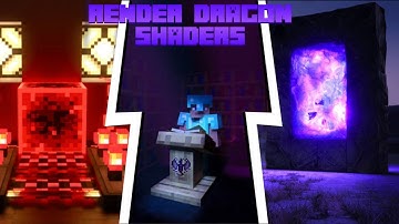 3 RENDER DRAGON SHADER For 1.19.11+ For MCPE | RENDER DRAGON Shader for MCPE | Hindi | BRG