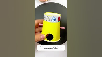 Tự chế bộ đồ nghề làm nail chỉ bằng với cốc giấy