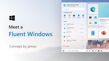 Meet a Fluent Windows (Windows 10 21H1 Concept)
