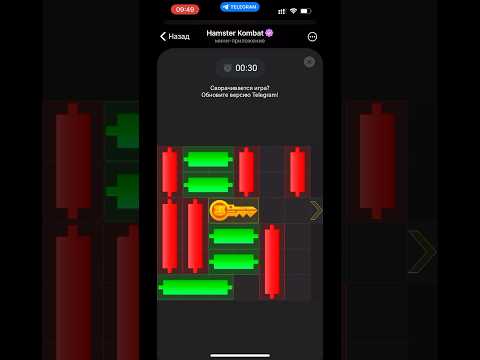 Прохождение мини-игры в Хамстер Комбат 29 - 30 сентября