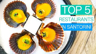 5 BEST RESTAURANTS IN SANTORINI! Must Watch Before Going This Summer 2023! screenshot 5