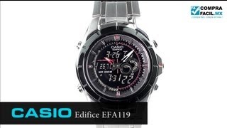 Reloj Casio Edifice EFA119 Metal - www.CompraFacil.mx