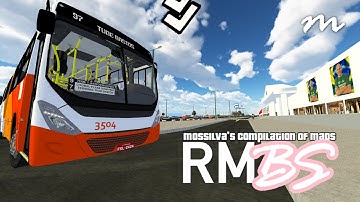 Mapa RMBS 1.0 (Baixada Santista/SP) - Proton Bus Simulator