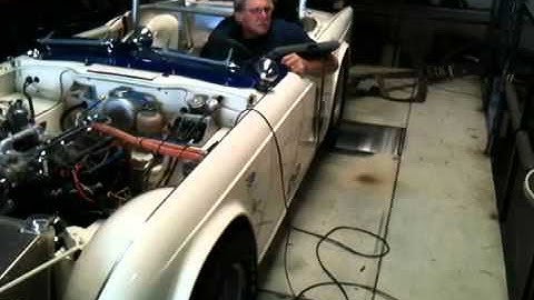 Triumph TR4 Dyno