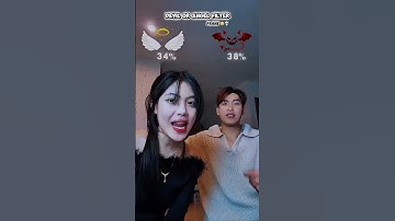 Angel or Devil test filter 👿😇#trollface #edit #troll #shorts #tutorialyoutube