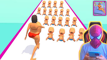 Pregnant Runner 🌈🤰🤣 New Update All levels gameplay Android, iOs KTB001CA