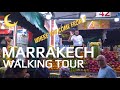 🇲🇦 Marrakech Medina at Night | Morocco Walking Tour 4K 🌇