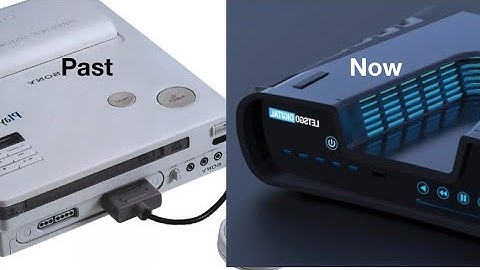 Evolution of PlayStation-Prototypes (1990-2020)