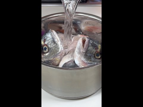 Sea bream scraps broth