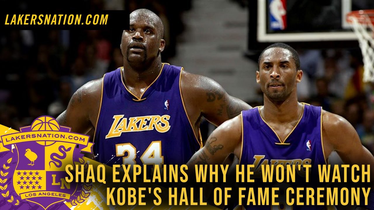 Shaq Explains Why He Won T Watch Kobe Bryant S Hall Of Fame Ceremony Youtube