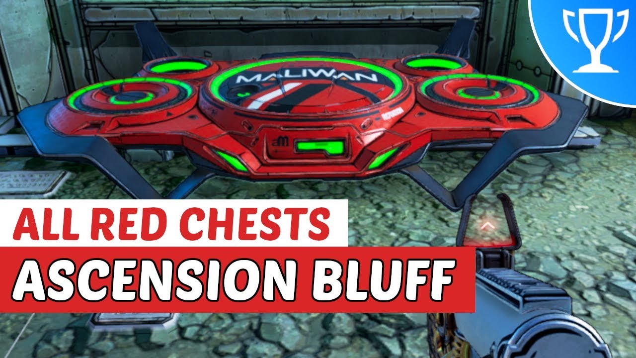 Borderlands 3 - All Red Chest | Ascension Bluff -