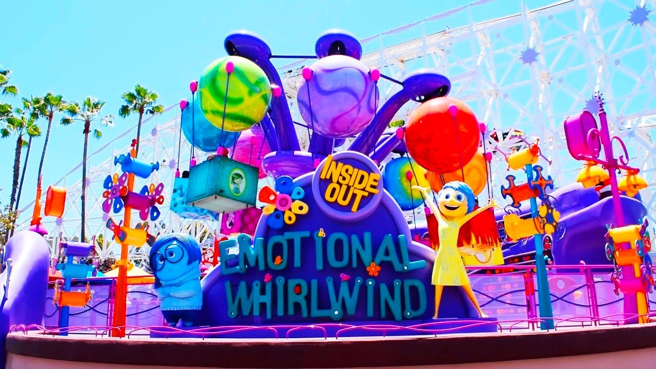 [4K] Emotional Whirlwind Ride at Disneyland #emotionalwhirlwind # ...