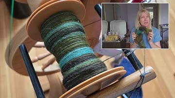 Prepping wool top for handspinning yarn