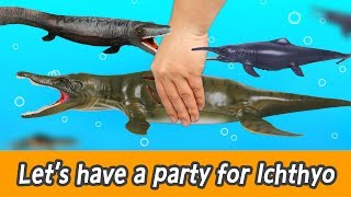 [EN] #92 Let's have a party for Ichthyosaurus , learn insects, animals nameㅣCoCosToy