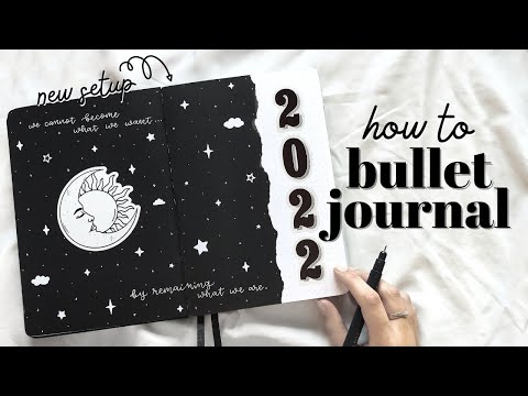 New Bullet Journal Set-up 2019