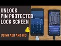 How to unlock PIN protected Android device using ADB and HID method | Brute force | Rubber Ducky