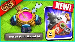 WE GOT THE NEW "RECALL SPELL!" ▶️ Clash of Clans ◀️ PLUS THE INSANE UNDERGROUND BATTLE DRILL!