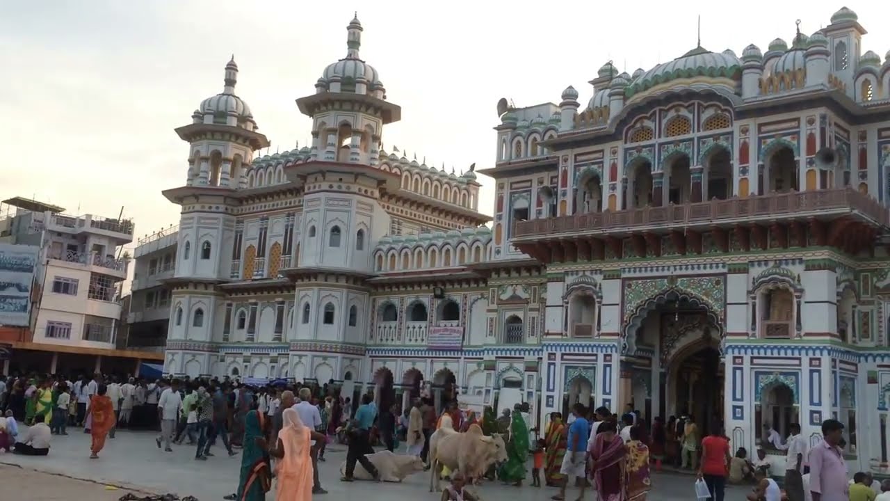 Heart of mithila//janki temple -janakpurdham(NEPAL) ,Birth place of ...