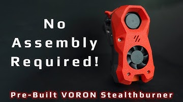 A Pre-Built Voron Stealthburner !? Install and Setup on Troodon 2.0