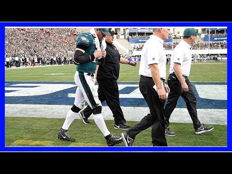 After Carson Wentz Exits With a Knee Injury, Teammates Step Up To Secure NFC ...