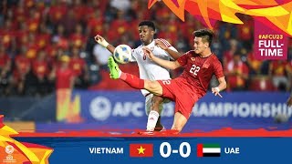 #AFCU23 - M07 Vietnam 0 - 0 UAE (Highlights)