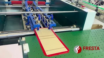 SEMI AUTOMATIC CASE MAKING MACHINE / SEMI AUTOMATIC CASE MAKING MACHINE WITH DIGITAL SIZE CHANGE