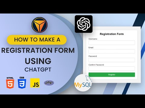 Build a Registration Website in 8 Minutes with ChatGPT – No Coding Experience Needed! | Tech Amr