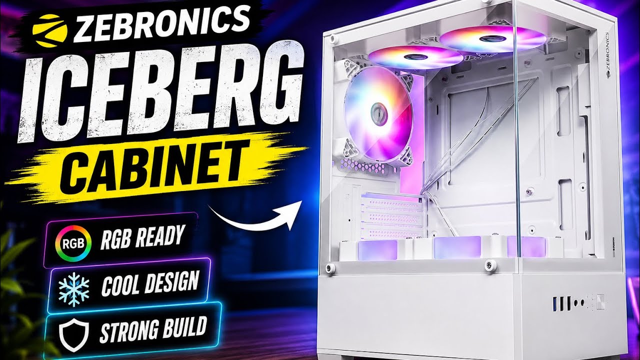 Zebronics Computer System Image ZEBRONICS ZEB-ICEBERG | Unboxing & Building My New Gaming PC Setup 😍 ...