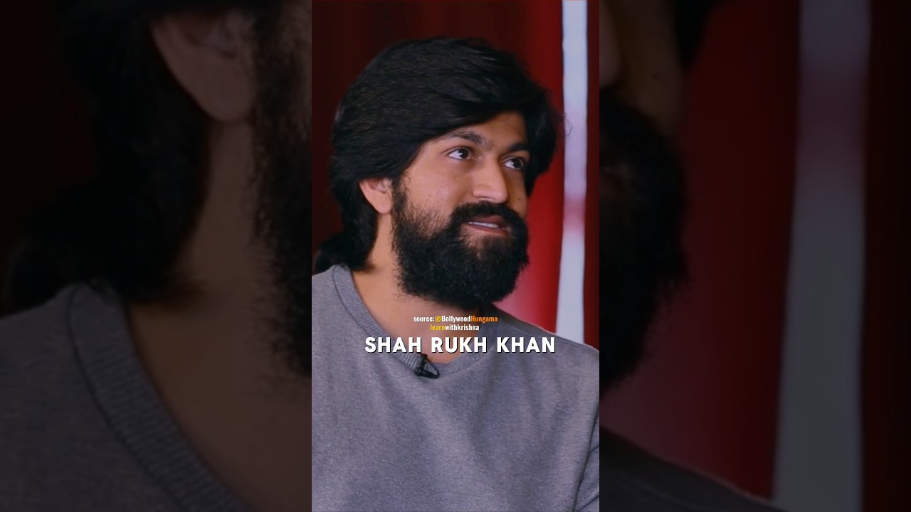 Yash🥵 О Шахрукх Кхане | Раджникант, Амитабх Баччан и Камаль Хаасан | Интервью