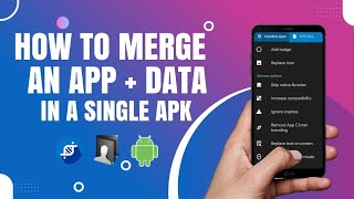 how to merge an app and it's data in a single apk screenshot 4