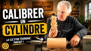 Comment obtenir un cylindre parfait au tour à bois