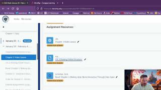 WEB-151 Week 4 Chapter 3 Video