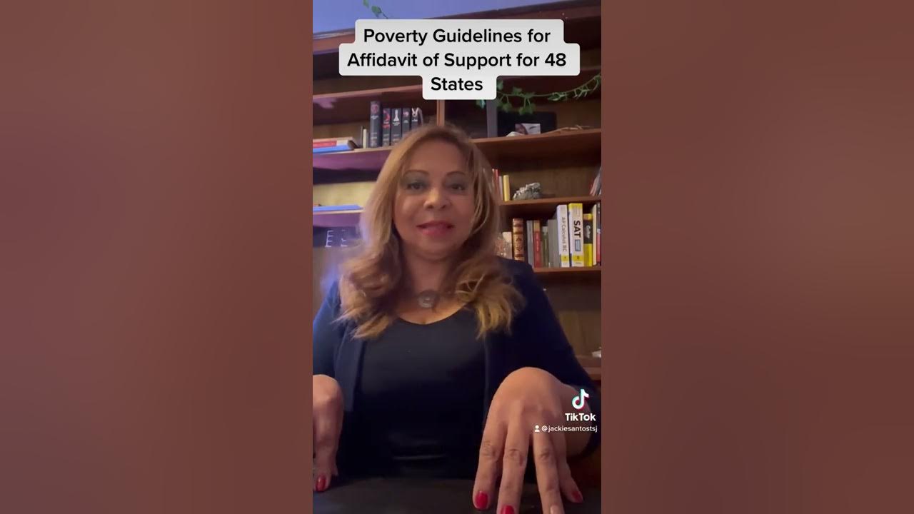 Taxes and the USCIS Poverty Guidelines! - YouTube