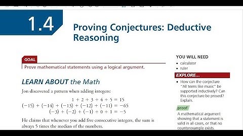 FM 20 1.4 Deductive Reasoning and Proofs