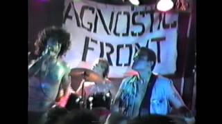 Agnostic Front  - Swizzles - York; PA   August 14th 1986 (full show)