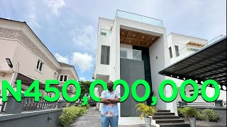 TOUR THIS 450 MILLION NAIRA FURNISHED HOME WITH ME