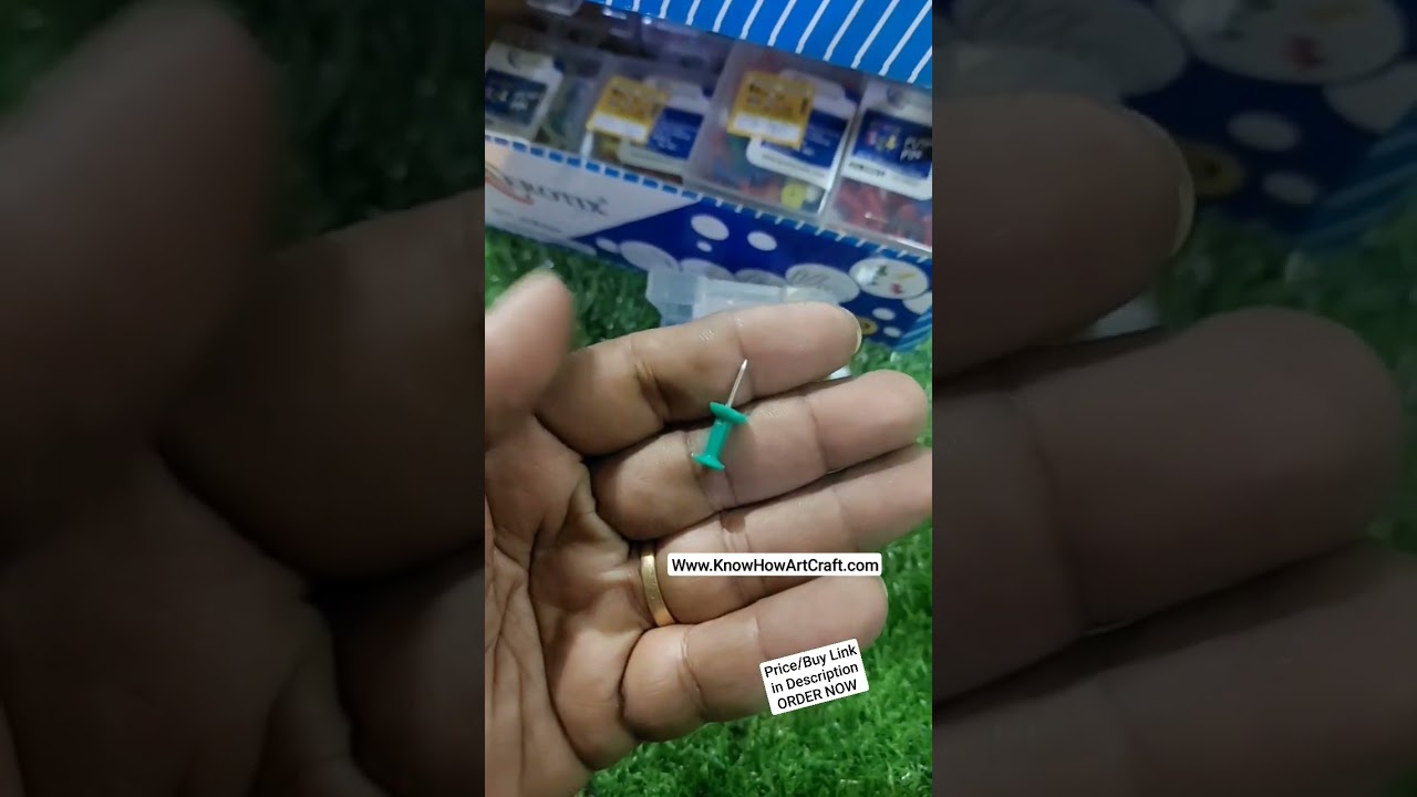 легко и без проблем скрепите бумагу булавкой