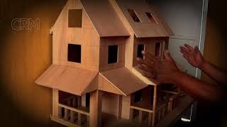 Marcial el arquitecto de casitas de madera miniatura de Tláhuac. Se viralizó y vende bien 5528699125